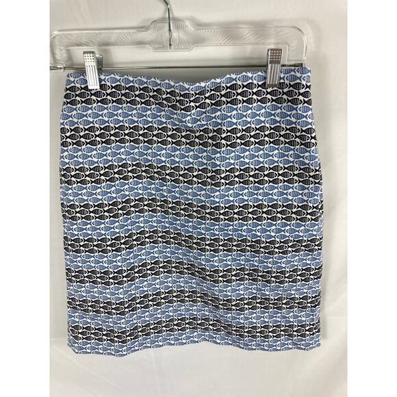 Talbots Dresses & Skirts - Talbots Fish Pattern Nautical Novelty Skirt Size 2P